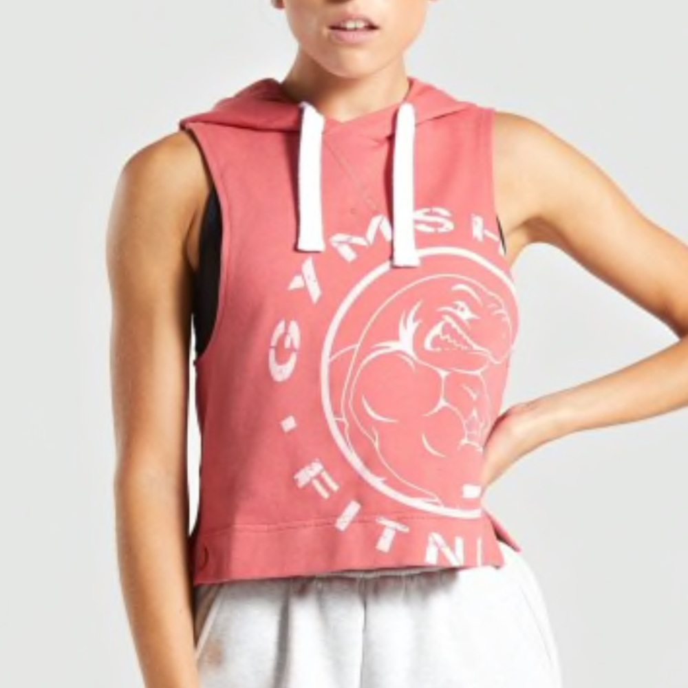 XS Gymshark Legacy Hoodie Tank BNWOT